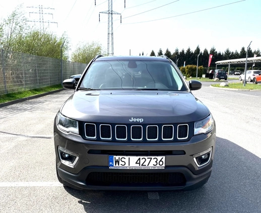 Jeep Compass cena 75900 przebieg: 58000, rok produkcji 2019 z Żmigród małe 172